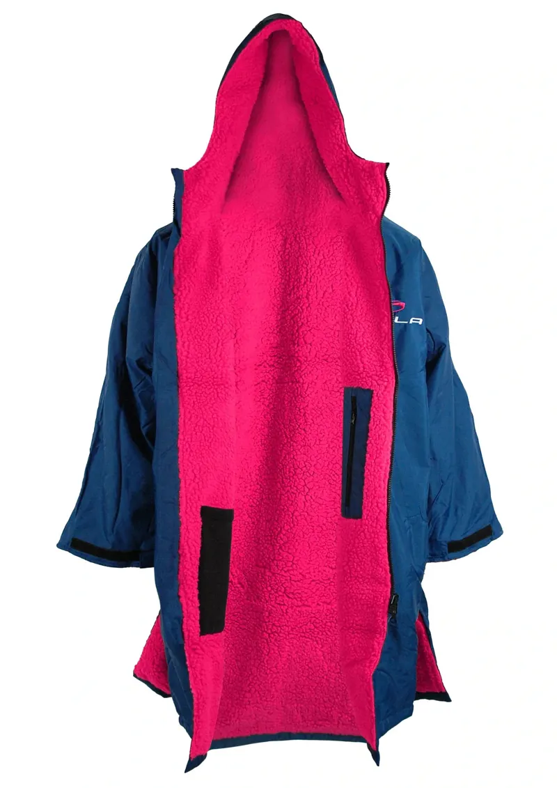 Sola Junior Waterproof Changing Coat Navy/Pink-1